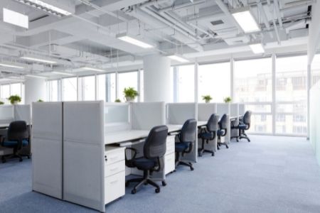 Cubicle and desk sanitization