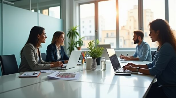 Professional workspace cleaning. Conference room maintenance