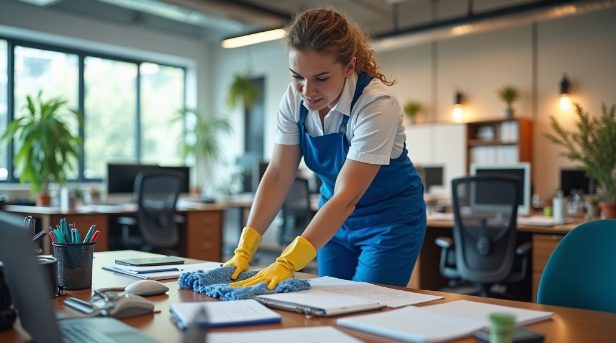 Professional workspace cleaning. Break Room and Kitchen Cleaning