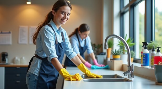 Break Room and Kitchen Cleaning