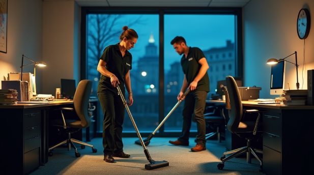 After-hours cleaning services