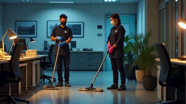 After-hours cleaning services