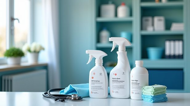 Exam room disinfection, choosing the right products
